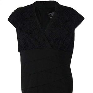 Plus size black dress